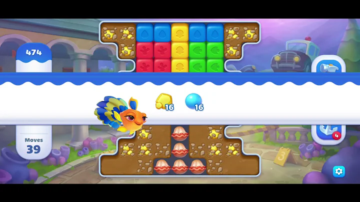 FISHDOM BLAST LEVEL 473 - 474 ~ No boosters