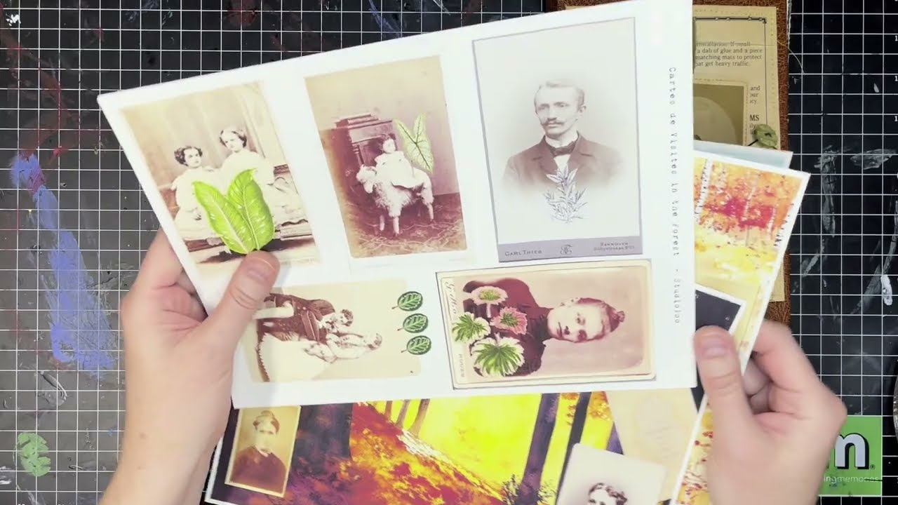 Записная книжка дяди Генри 🌳Вдохновлено цифровым набором @Studioloo Cartes de Visites in the Fore...