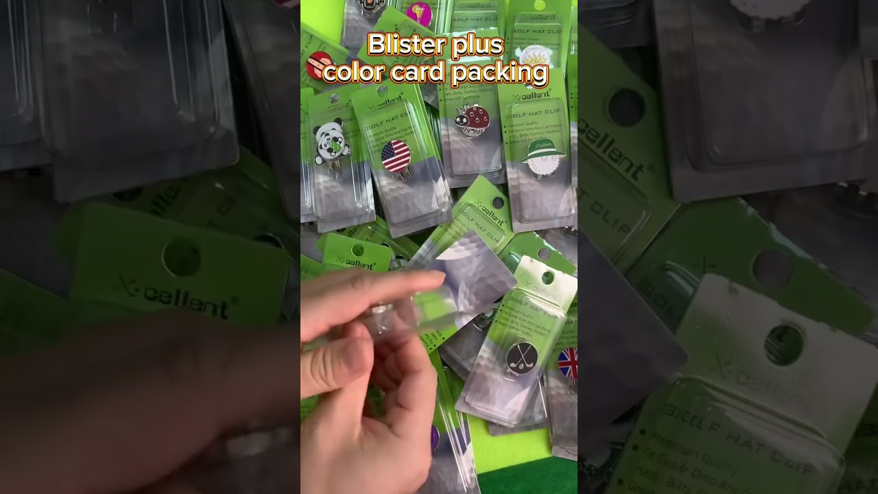 Beautiful Golf Ball Marker with packaging 