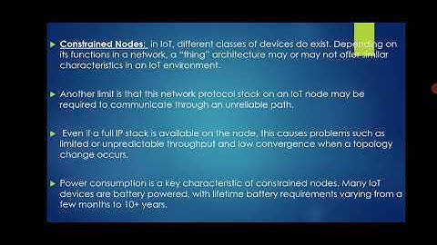The Need for Optimization/ MOD3/IOT
