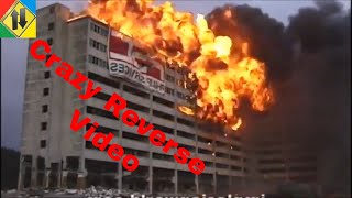 STUPID Satisfying Reverse Video Demolition Building BEIRUT EXPLOSION beirut explosion
