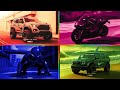 🔥 RED MONSTER SUV 🆚 PINK SHARK BIKE 🆚 BLUE SPIDER 🆚 GREEN G-WAGONCRAZY BRAINROT | Tiles Hop EDM