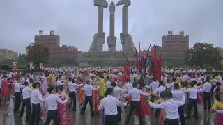 北朝鮮、記念日に対決強調  平壌では午後も祝賀ムード