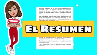 ✅​ El Resumen | Características, Función, Pasos para hacer un Resumen.