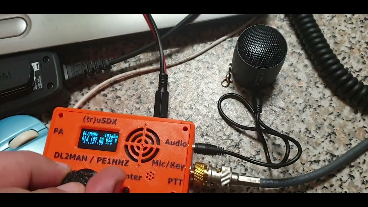 (tr)uSDX Speaker howling ? Use active speaker !