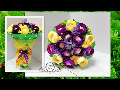 Vidéo: Bouquet De Bonbons DIY : Une Master Class Pas à Pas