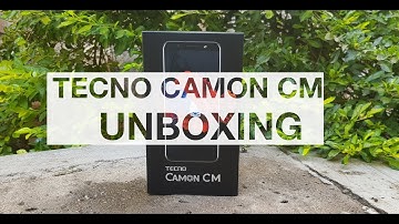 Tecno Camon CM - UNBOXING and First Impressions  Video