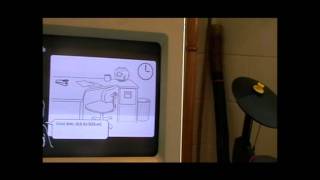 Vintage Macintosh Plus Footage! "Macintosh Basics" Software demo screenshot 2