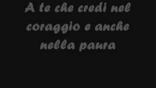 Jovanotti -  A te (testo)