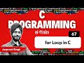 for Loop in C