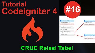 16 Belajar Codeigniter 4 Indonesia - CRUD Relasi Tabel