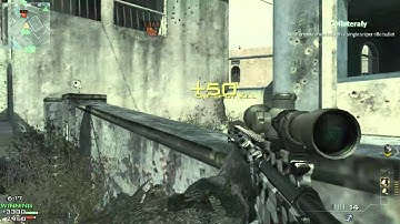 Call of Duty: MW3 Quickscoping Triple Feed