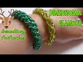 Beaded Netted Rope Tutorial: African Helix Bracelet #Learn-a-Stitch