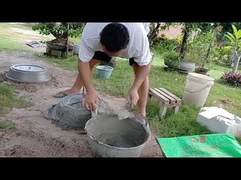 Cara Mudah Membuat Pot Bonsai Cantik  YouTube