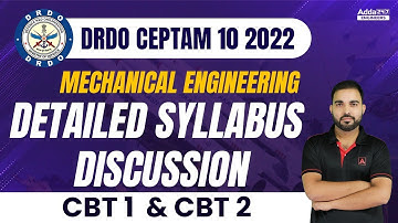 DRDO CEPTAM 10 Syllabus | DRDO Mechanical Engineering Syllabus 2022