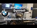 BMW F800 GS (2013) Akrapovic + AC Schnitzer Metzler Karoo3 Dynojet dyno test Rotax rear wheel power