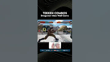 Dragunov Max Wall Carry Combo Shorts Tekken7 