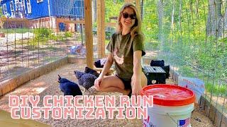 Easy UPGRADES to your Chicken Coop |Container House Homestead |EP:117