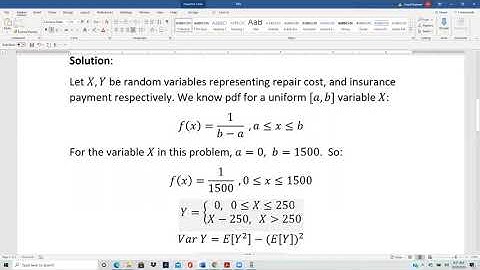 Actuarial SOA Exam P Sample Question 59 (once 65) Solution