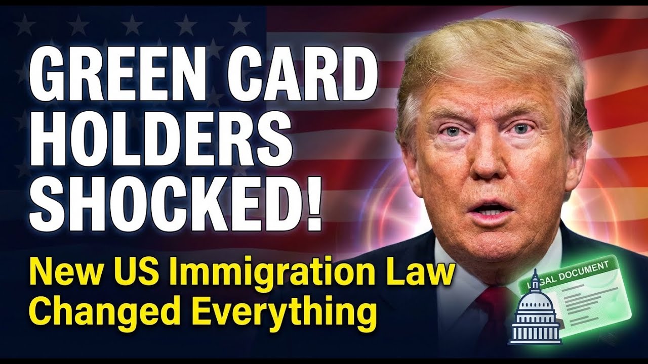 Green Card Holders Shocked! New US Immigration Law Just Changed Everything