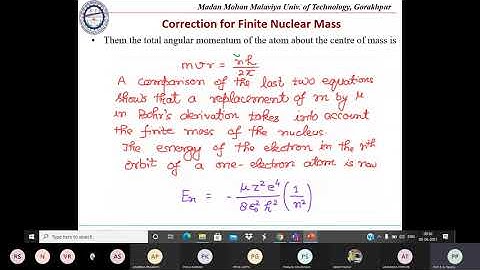 Lecture 7,  Class of MSc Physics Atomic and Molecular Spectra MPM106
