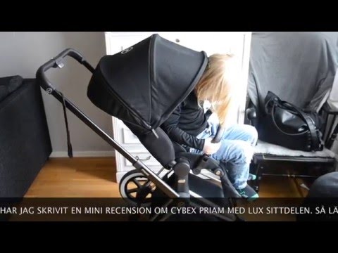 Video: Cybex Priam med Lux Seat Review