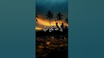 {من يتوكل على الله فهو حسبه} تلاوة مريحة للقلب 🎧🥀/ حالات واتس اب دينية