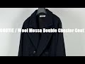 COOTIE（クーティー）2021FW新作Wool Mossa Double Chester Coatのご紹介。#shorts #cootie #fashion #fixer #クーティ #フィクサー