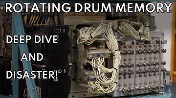 Rotating Drum Memory with the Bendix G15