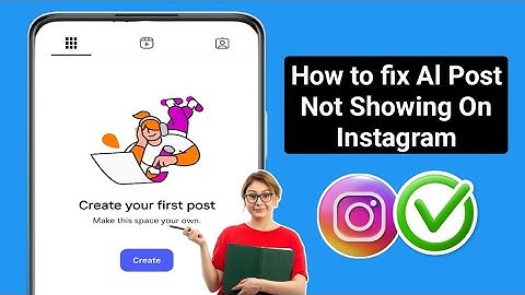 Fix Instagram Post Not Showing Problem 2025 | Create Your First Post Bug