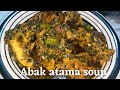 Best way of cooking Abak atama soup, Akwa Ibom style