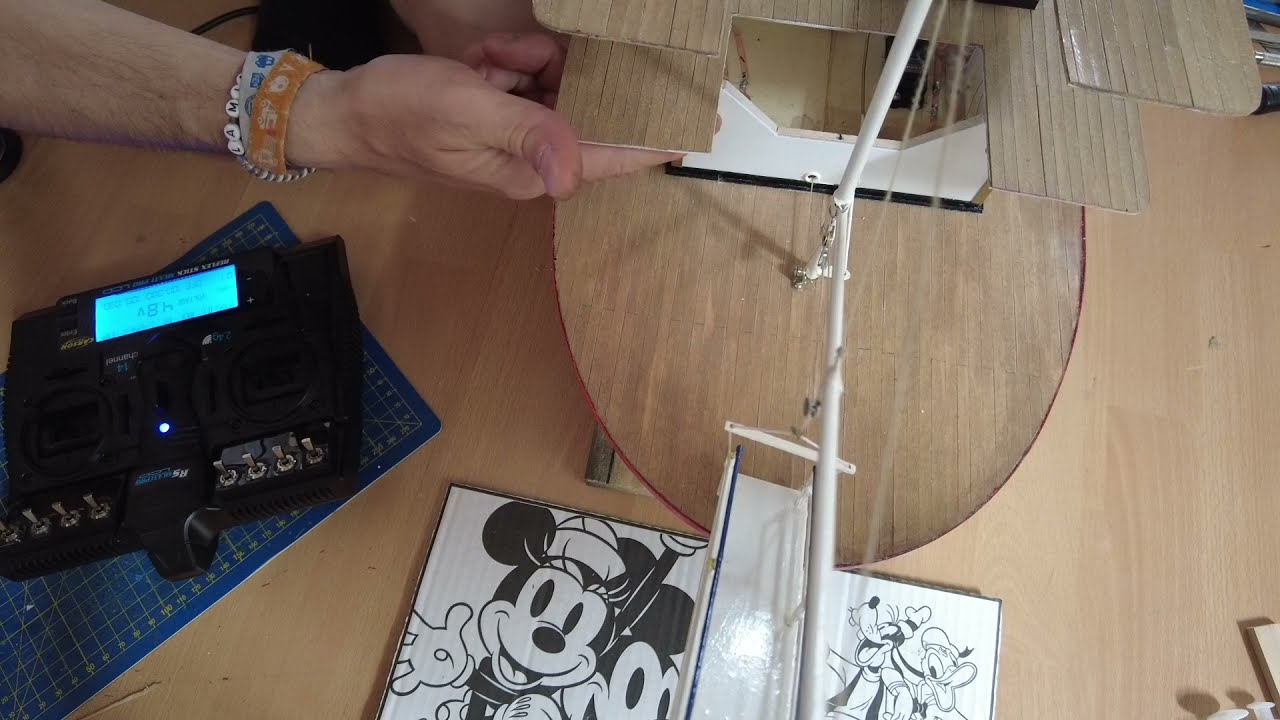 Jack Made RC Heckraddampfer 1:48 von Dumas Boats - Part 16