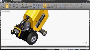 CAD Navigation with the Steering Wheel in Solid Edge
