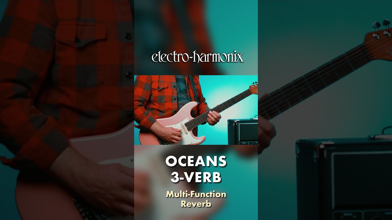 EHX Pico Oceans 3-verb Reverb Pedal Demo - YouTube