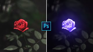 Эффект свечения - Photoshop Tutorial | Светящийся эффект