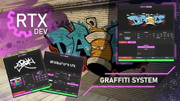 FiveM Script - Graffiti System (RTX DEV)