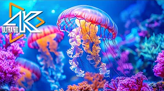 Ocean 4K - Beautiful Coral Reef Fish in Aquarium, Sea Animals for Relaxation #7 thumbnail