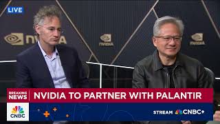 Alex Karp & Jensen Huang on Groundbreaking Palantir NVIDIA AI Partnership - Full Interview CNBC