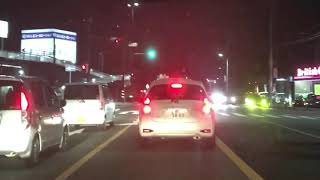 Night ride in Japan