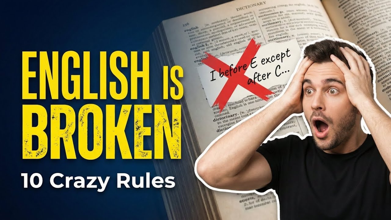 ENGLISH Makes NO Sense! 10 Grammar Rules That Will Blow Your Mind