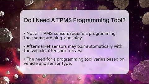 Do I Need A TPMS Programming Tool? - Talking Tech Trends