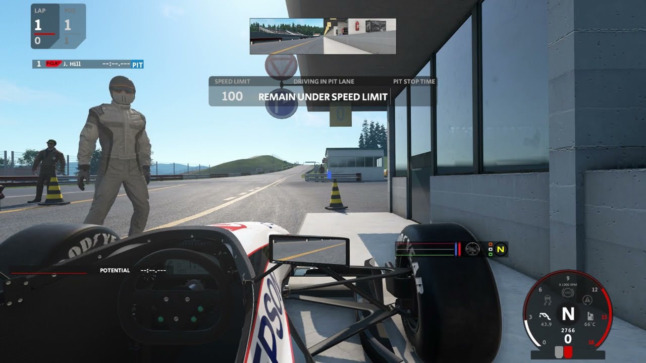 AMS2 | Helmet Camera vs Cockpit Cam