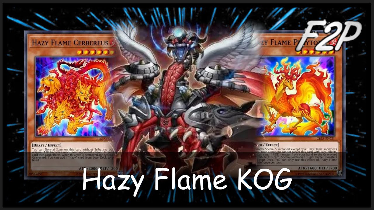 15 WINSTREAK TO KOG! Competitive Hazy Flame Deck [Yu-Gi-Oh! Duel Links]