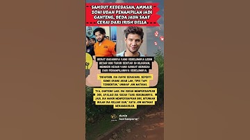 Sambut Kebebasan, Ammar Zoni Ubah Penampilan Jadi Ganteng, Beda Jauh saat Cerai dari Irish Bella