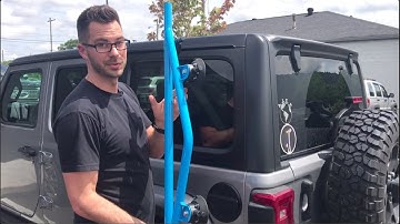 FIVE40 JLU Hardtop Handles Assembly & Use