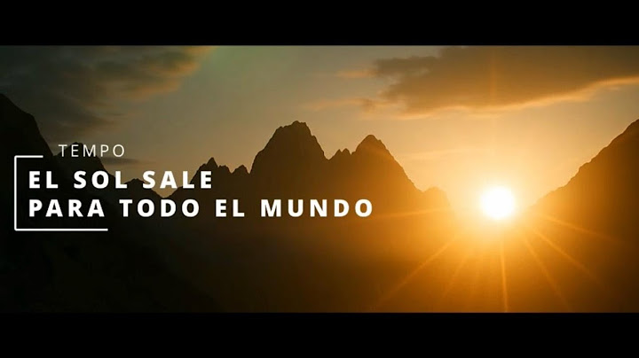 TEMPO - El Sol Sale Para Todo El Mundo (Video Oficial)