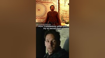 POV: Companions when you try to recruit them  #mountandblade #gaming #memes #bannerlord
