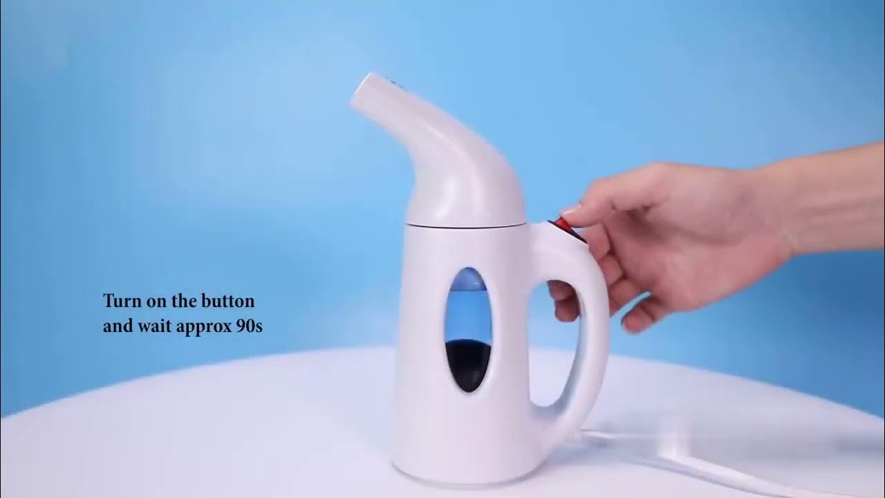 PORTABLE GARMENT STEAMER YouTube