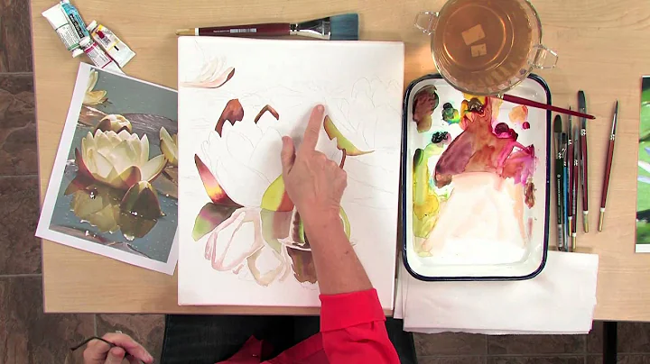 Preview | Painting Watercolor Flowers: Water Lilie...