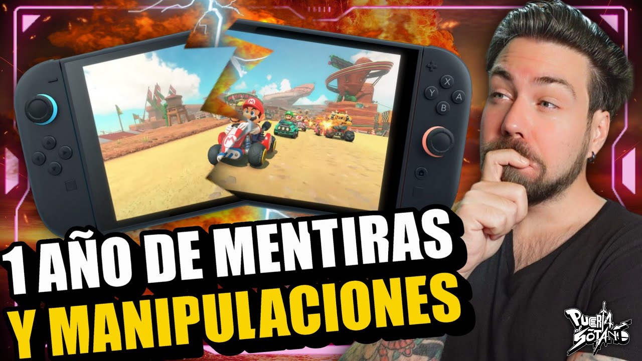 🔥1 Año lleno de MENTIRAS y Manipulaciones sobre NINTENDO SWITCH 2! Todo ESTO Fue INTENCIONADO?